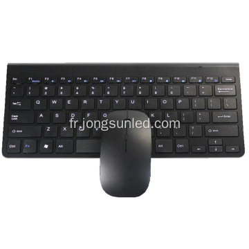 Combo clavier et souris sans fil noir